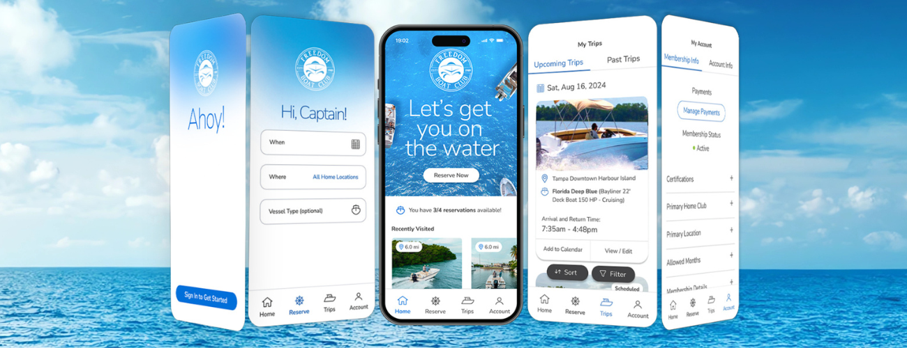 Freedom Boat Club Launches New App
