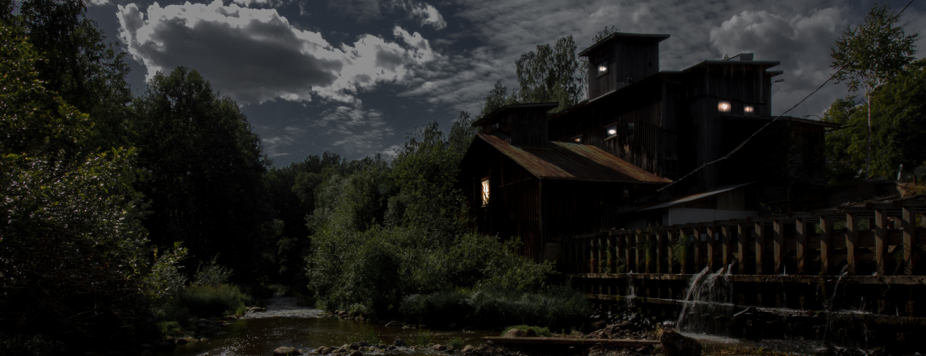 Visiting Haunted Mansions by Boat