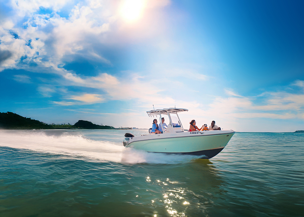boat on the water